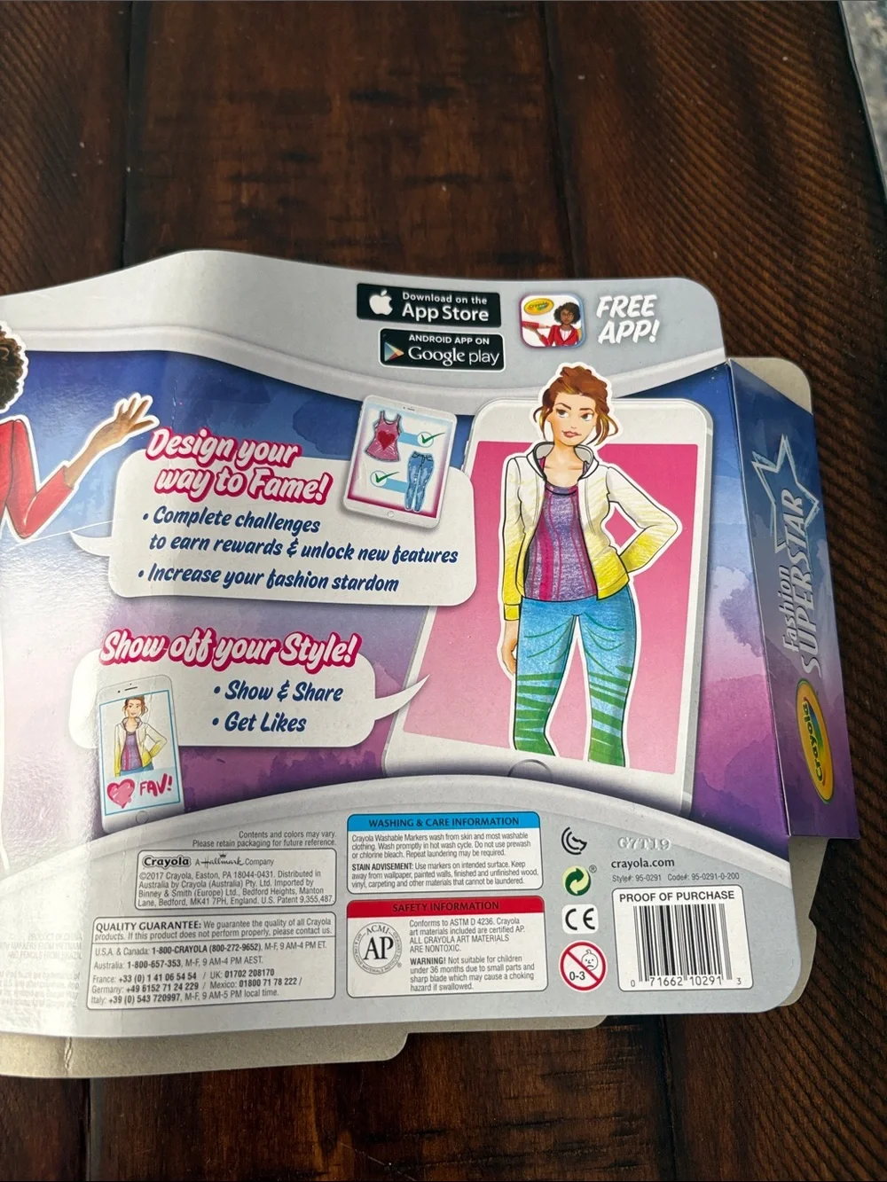 Crayola Fashion Superstar Design Tablet Kit -